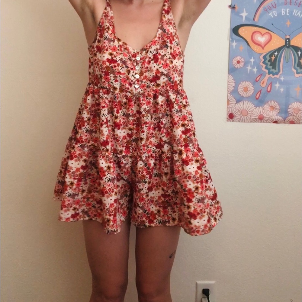 Flower romper!